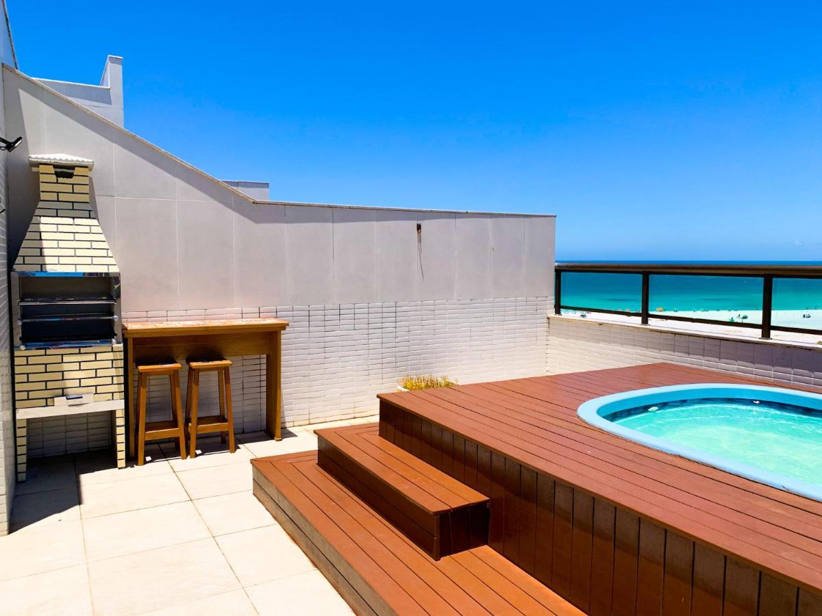 אריאל דו קאבו Luxuosa Cobertura Com Piscina Praia Grande - Residencial Sophia I מראה חיצוני תמונה
